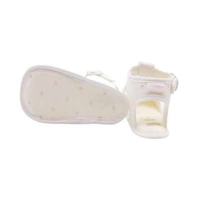 Sandale bebelusi cu bulinute roz, Cuquito, usoare, 50685-004