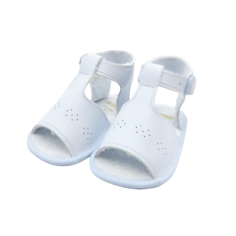 Sandale bebelusi din piele, Cuquito, usoare, bleu, 50608-003