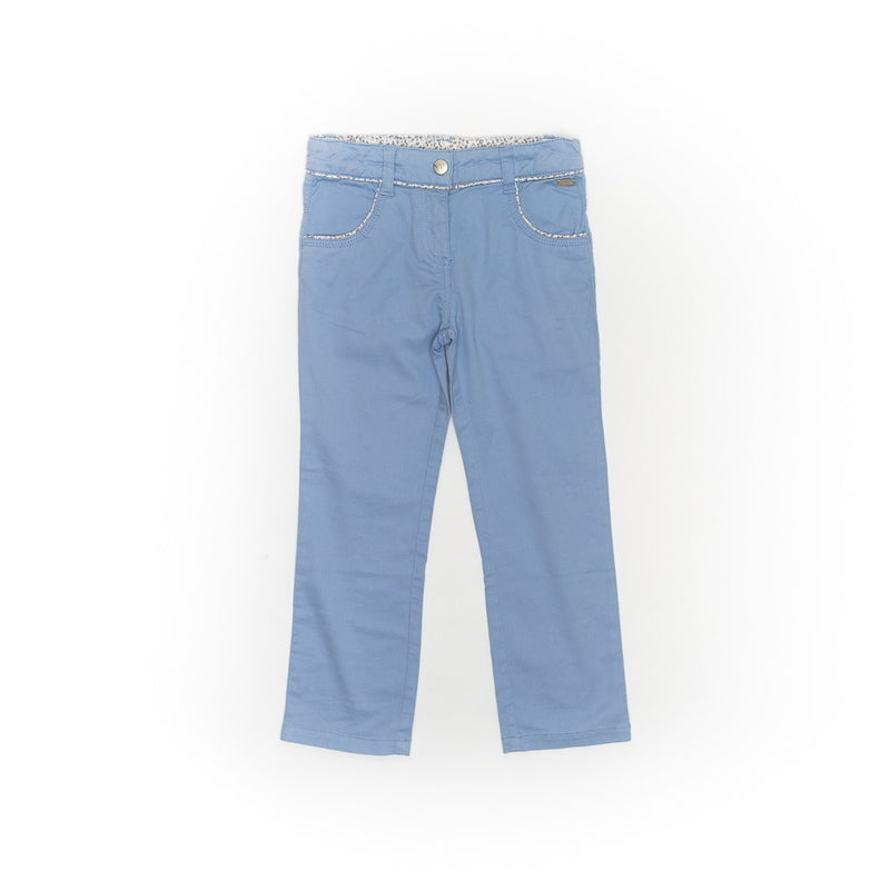 Pantaloni lungi de blugi, Bimbalina, albastri, 50422-2 - 4Kids Romania