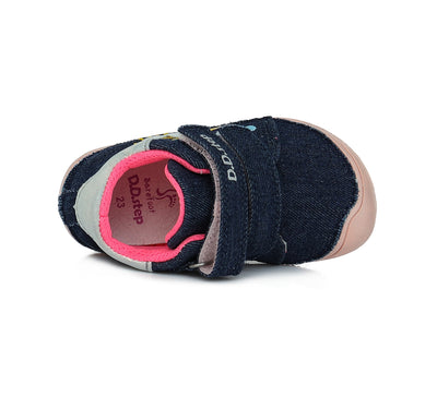 Pantofi Barefoot, D.D.step, Fete, din Material Textil, Flexibili, C073-426 - 4Kids Romania