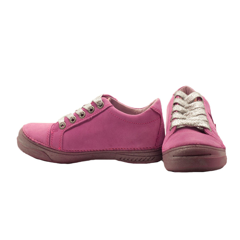 Pantofi copii, D.D.step, din piele, roz, 040-16