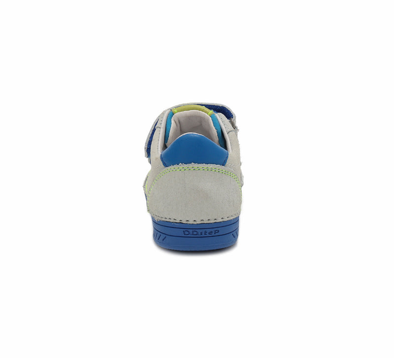 Pantofi cu scai fluorescent, D.D.step, din piele, 040-168B