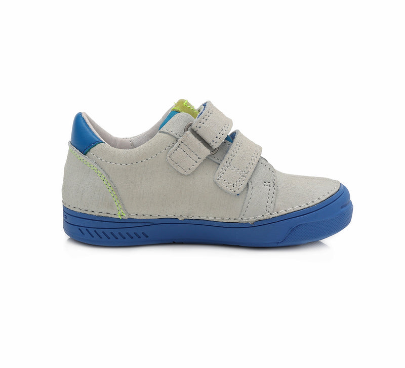 Pantofi cu scai fluorescent, D.D.step, din piele, 040-168B