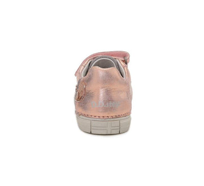 Pantofi cu scai din piele naturala, D.D.step, roz, 049-917E