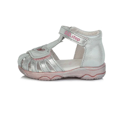 Sandale din Piele Copii, D.D.step, Inchise, cu Scai, Flexibile, AC64-315