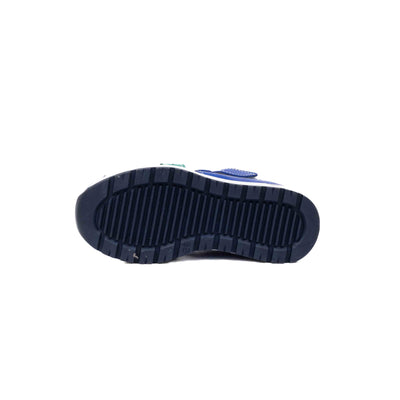Sandalute din Piele Baieti, 4Kids - cu Scai, Flexibile, albastre, 416