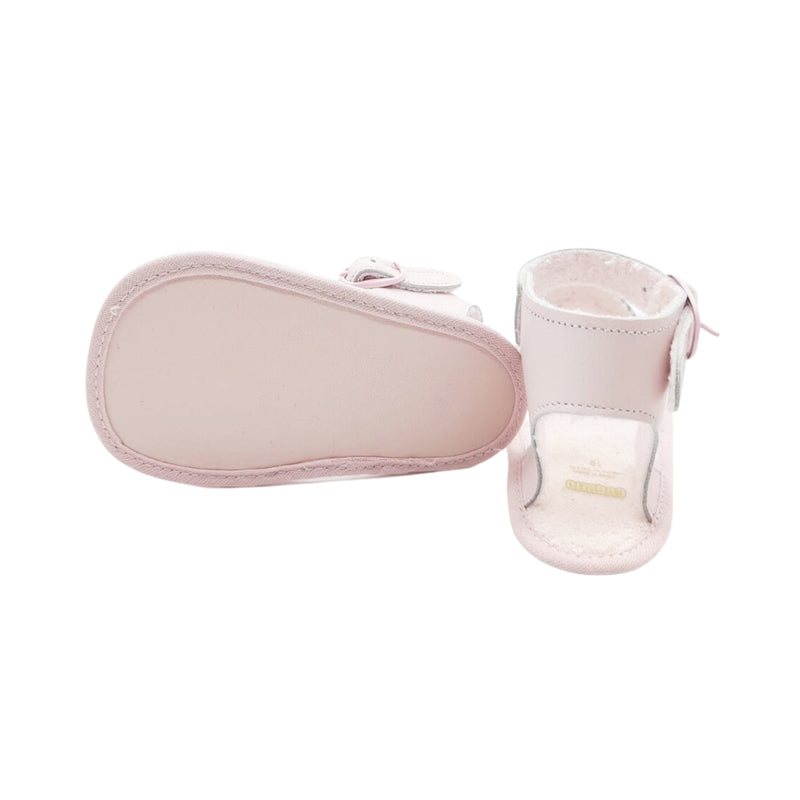 Sandale fetite cu perforatii, Cuquito, roz, 50605-004