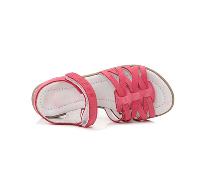 Sandale Flexibile Fete, D.D.step, Rosii, Usoare, K356-6003