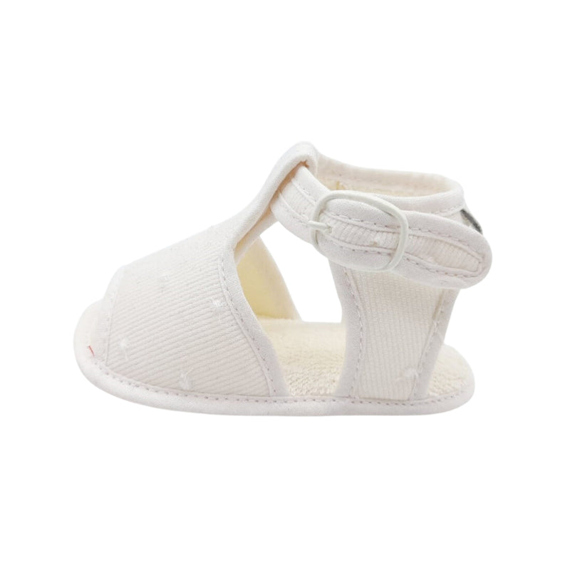 Sandale bebelusi cu bulinute albe, Cuquito, usoare, 50685-010