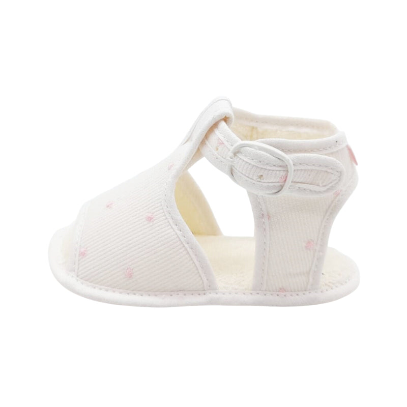 Sandale bebelusi cu bulinute roz, Cuquito, usoare, 50685-004
