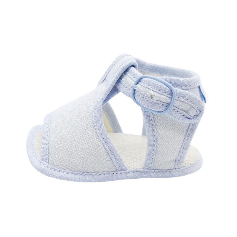 Sandale bebelusi din material textil, Cuquito, bleu, 50635-003