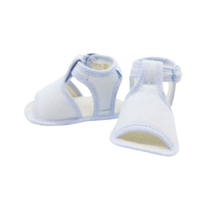 Sandale bebelusi din material textil, Cuquito, bleu, 50635-003