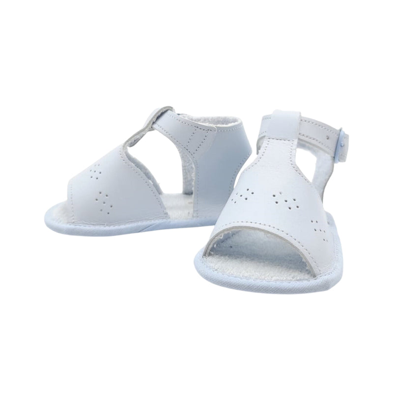 Sandale bebelusi din piele, Cuquito, usoare, bleu, 50608-003