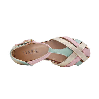 Sandale, fete, Vuudy, elegante, roz, usoare, V05