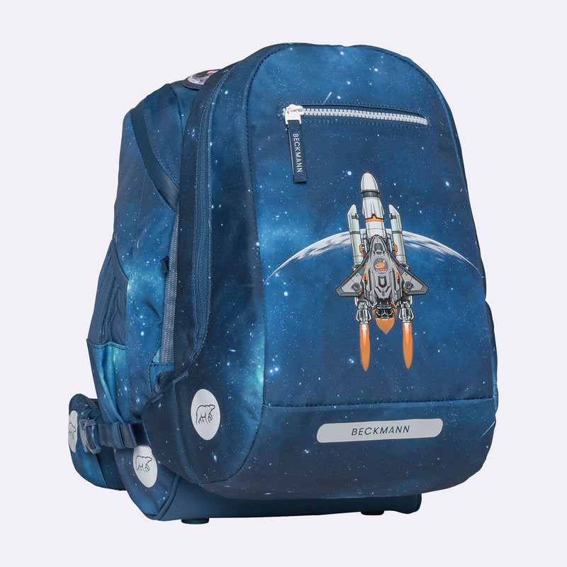 Ghiozdan, rucsac ergonomic cu perna de aer, Active Air FLX, Space Mission