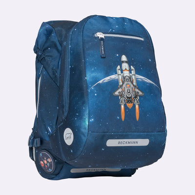 Ghiozdan, rucsac ergonomic pentru școală, Clasic Maxi, Space Mission