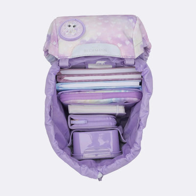 Ghiozdan, rucsac ergonomic pentru școală, Clasic, Unicorn Princess Purple