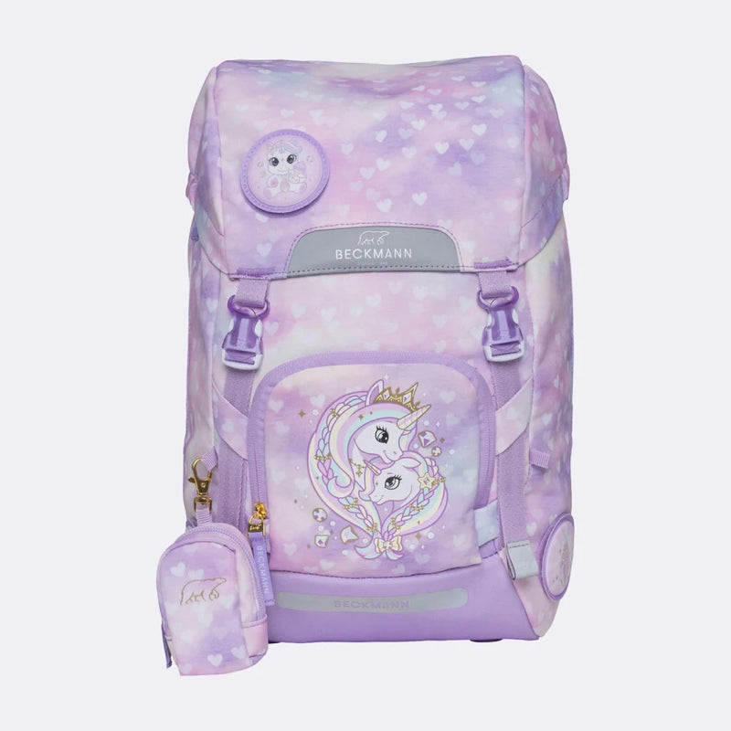 GHIOZDAN, RUCSAC ERGONOMIC PENTRU ȘCOALĂ, CLASIC MAXI, UNICORN PRINCESS PURPLE