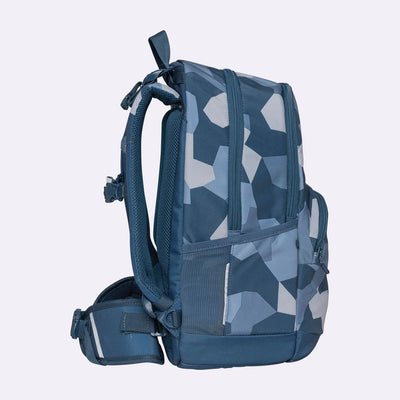 Ghiozdan, rucsac ergonomic, 30L, Sport Junior Blue Camo