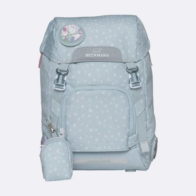 Ghiozdan, rucsac ergonomic, set clasic 6 piese, Forest Deer Dusty Mint