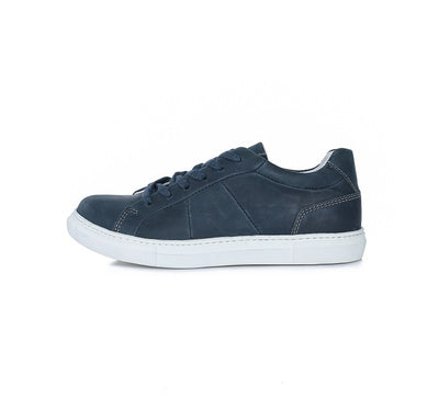 Pantofi tip tenisi, Stitch & Walk, cu siret, bleumarin, 052-1A - 4Kids Romania