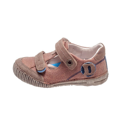 Pantofi decupati cu scai, D.D.step, flexibili, maro, 036-43A - 4Kids Romania