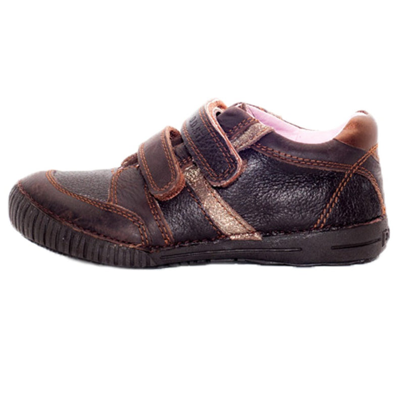 Pantofi maro fete - 036-1C - 4Kids Romania