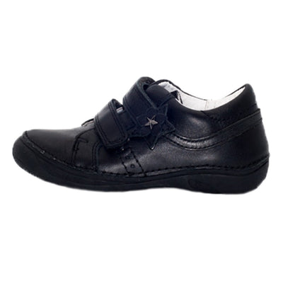 Pantofi flexibili cu scai, D.D.step, negri, 046-600C - 4Kids Romania
