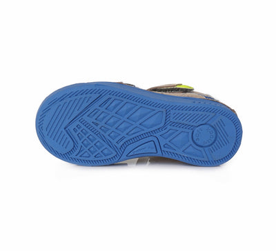 Pantofi cu detalii fluorescente, D.D.step, crem, 040-644B - 4Kids Romania