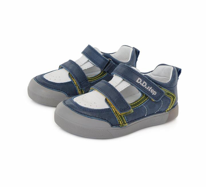 Pantofi copii, D.D.step, decupati, usori, bleumarin, 068-477B - 4Kids Romania