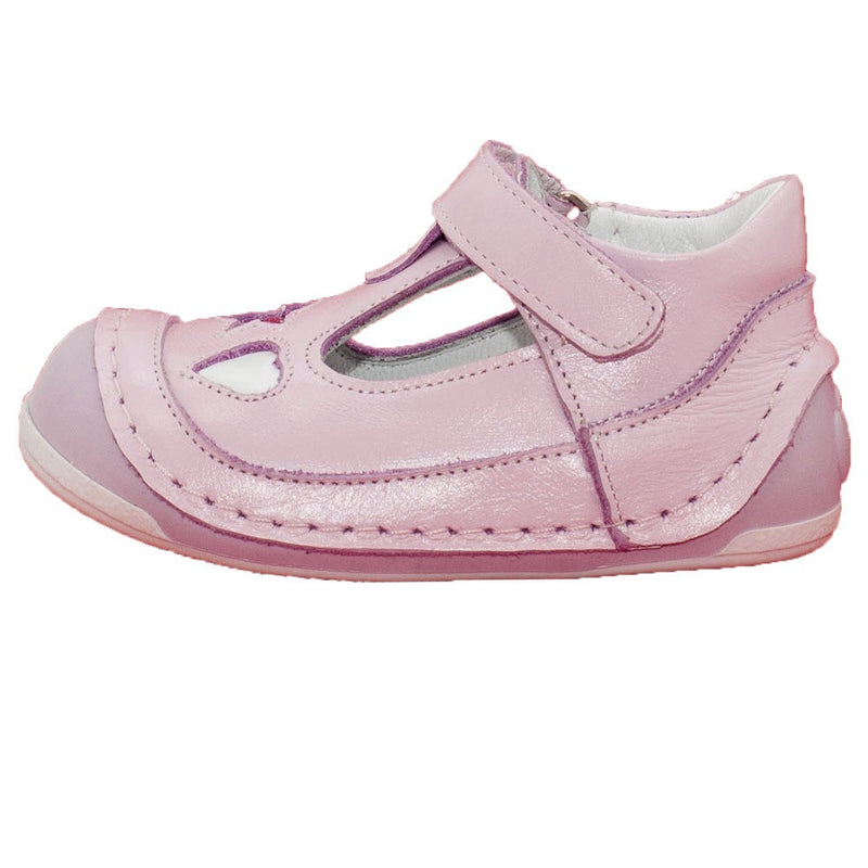 Pantofiori decupati fetite, 4Kids, cu scai, roz, 069 - 4Kids Romania