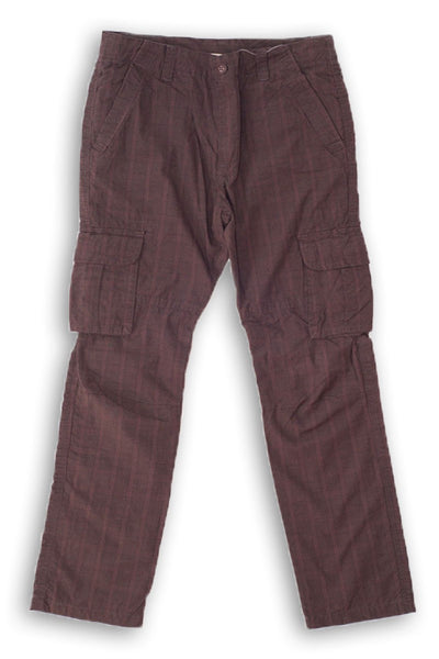 Pantaloni in carouri baieti, Wooloo Mooloo, maro, 10732 - 4Kids Romania