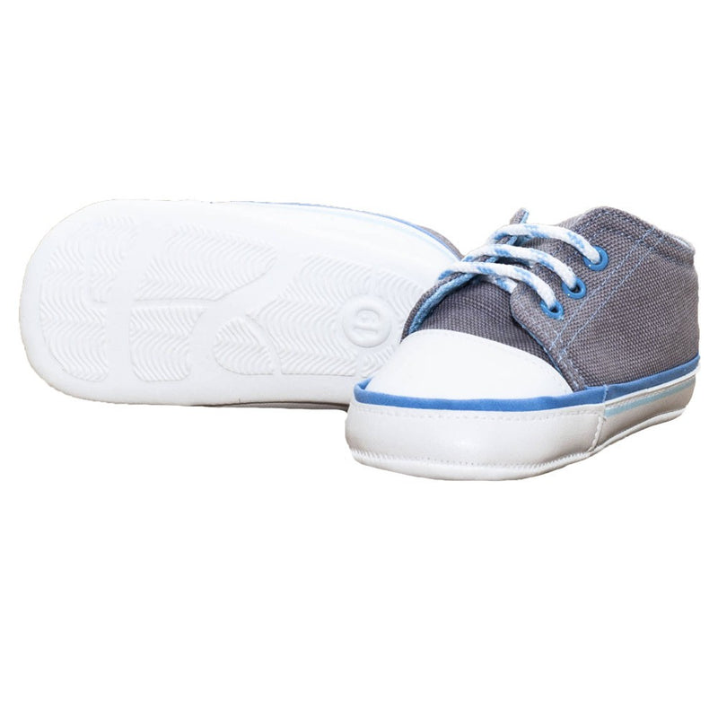 Pantofi gri cu bleu - 1387 - 4Kids Romania