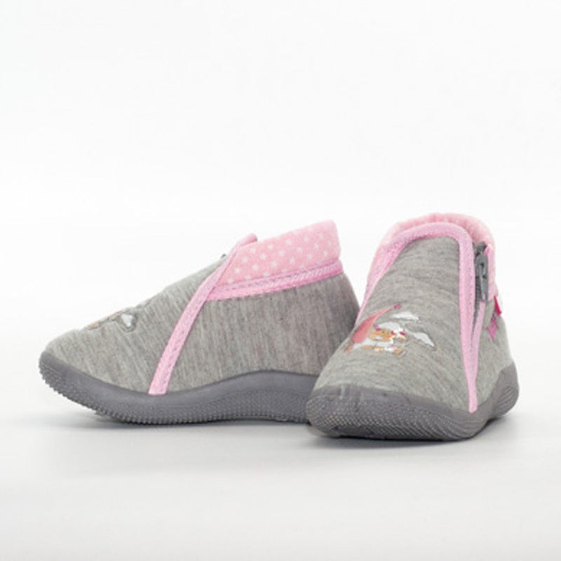 Pantofi de interior cu fermoar fetite, Beppi, 2144310 - 4Kids Romania