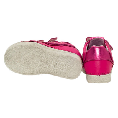 Pantofi tip tenisi, D.D.step, cu scai si model, roz, 043-505 - 4Kids Romania