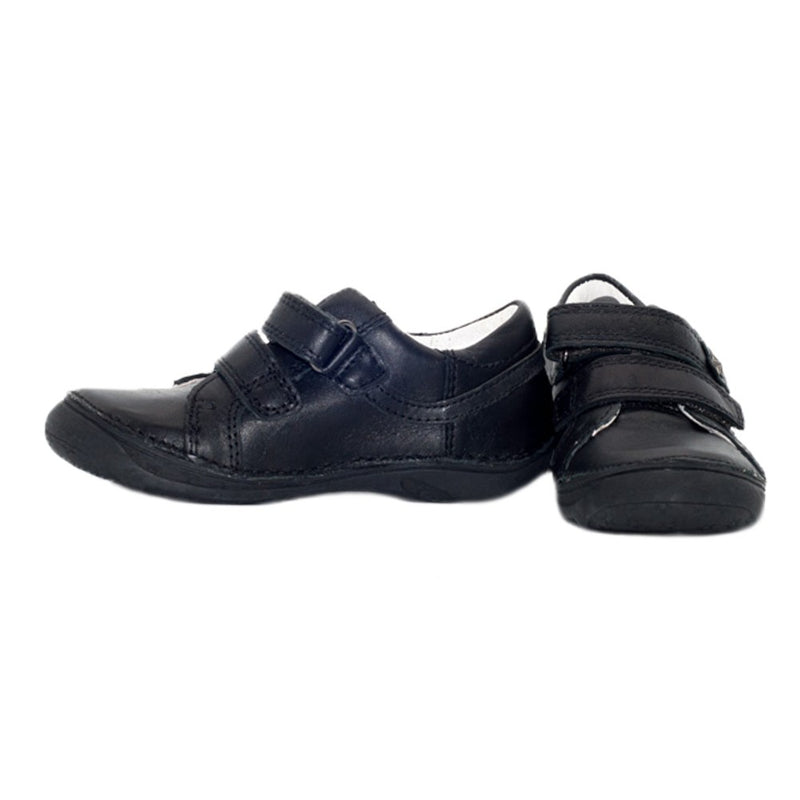 Pantofi flexibili cu scai, D.D.step, negri, 046-600C - 4Kids Romania