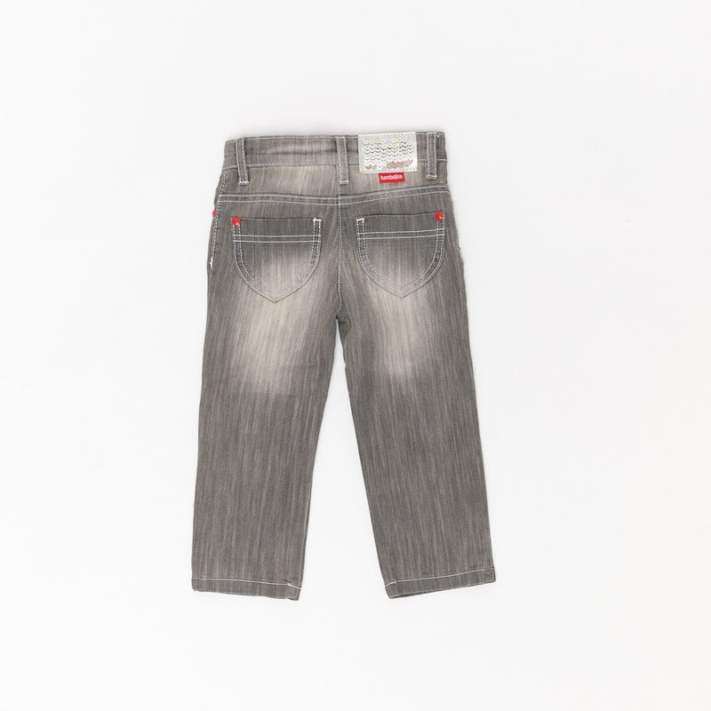 Pantaloni lungi copii, Bimbalina, gri, 22412 - 4Kids Romania