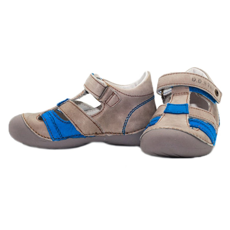 Pantofiori decupati, D.D.step, flexibili si usori, maro, 015-149A - 4Kids Romania