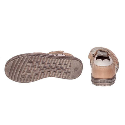 Pantofiori decupati Casual, Ponte 20, maro, DA06-1-26A - 4Kids Romania