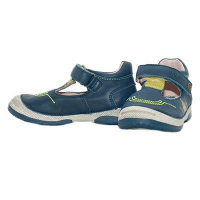 Pantofiori cu model barcuta, D.D.step, albastri, 038-245B - 4Kids Romania