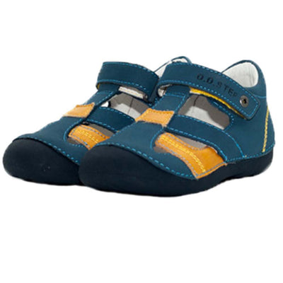 Pantofiori flexibili decupati, D.D.step, albastri, 015-149 - 4Kids Romania