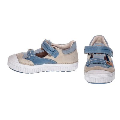 Pantofi cu inchidere scai, D.D.step, albastri, 033-6B - 4Kids Romania