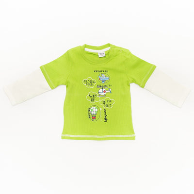 Bluza verde bebe - JTDL1399-V - 4Kids Romania
