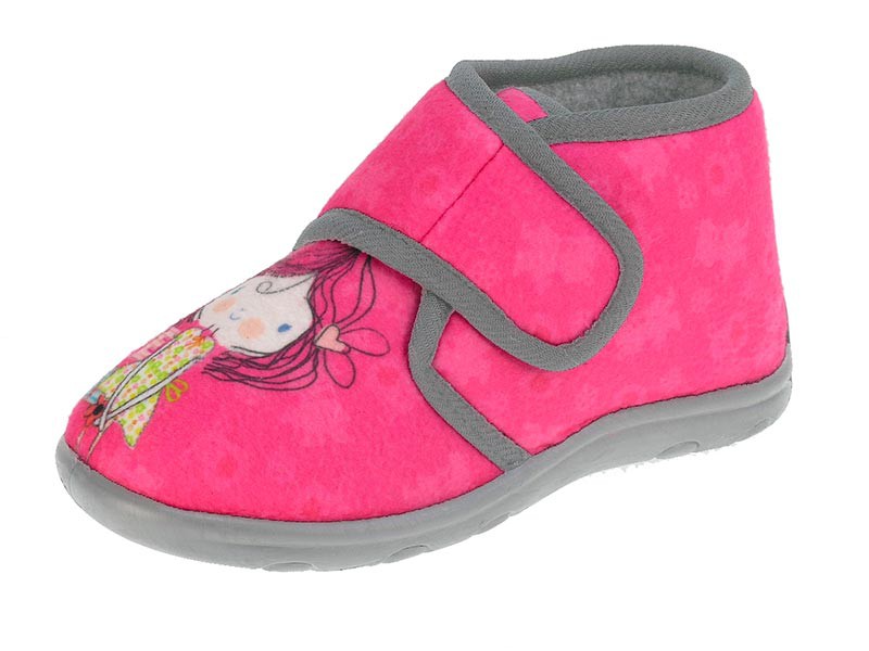 Pantofi de interior fete, Beppi, Love Girl, cu scai, 2158421 - 4Kids Romania