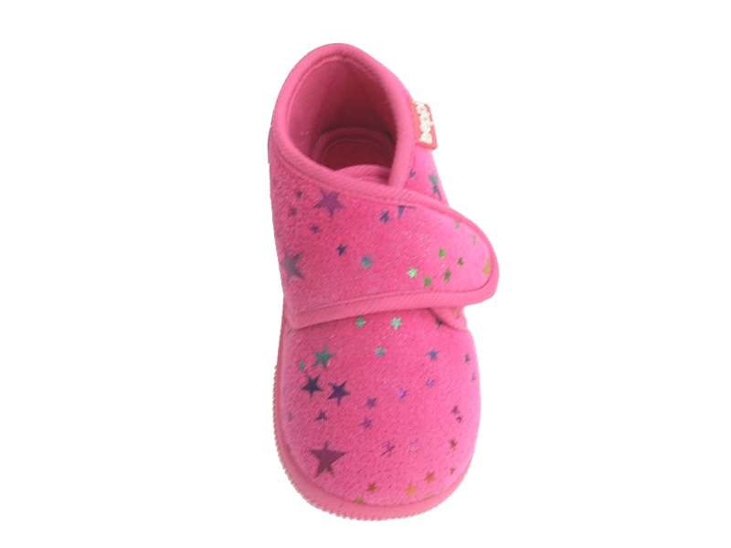 Pantofi de interior cu stelute colorate fete, Beppi, 2165290 - 4Kids Romania