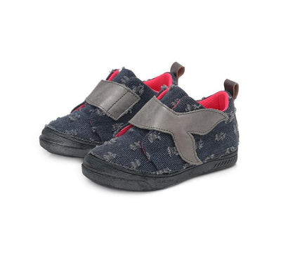 Pantofi din panza impermeabila, D.D.step, albastri, C040-460 - 4Kids Romania