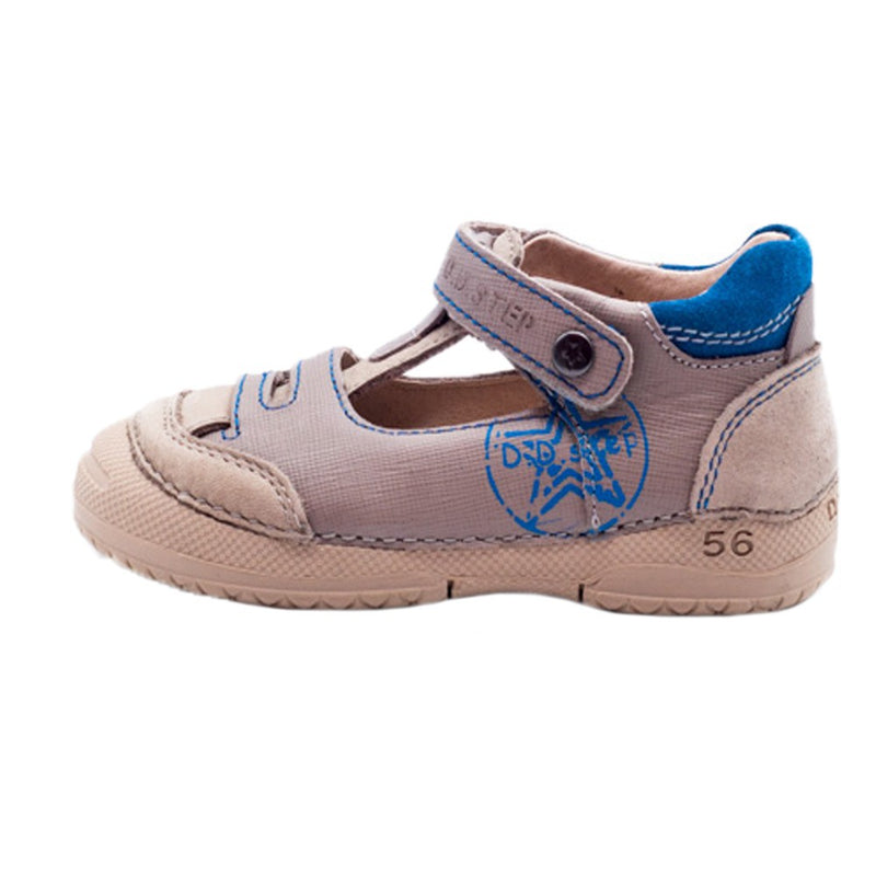 Pantofiori decupati, D.D.step, flexibili si usori, crem, 038-225A - 4Kids Romania