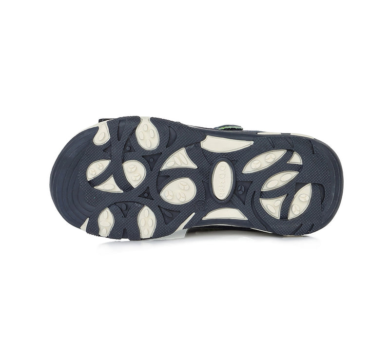 Sandale din Piele, Baieti, D.D.step, Flexibile, cu Scai, AC290-611 - 4Kids Romania