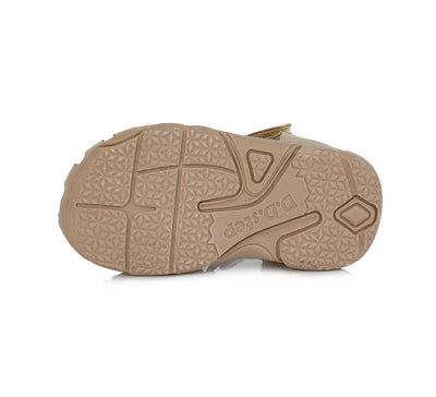 Sandale din Piele Copii, D.D.step, Inchise, cu Scai, Flexibile, AC64-315 - 4Kids Romania