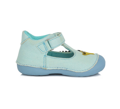 Pantofiori decupati baieti, D.D.step, material textil, C015-711 - 4Kids